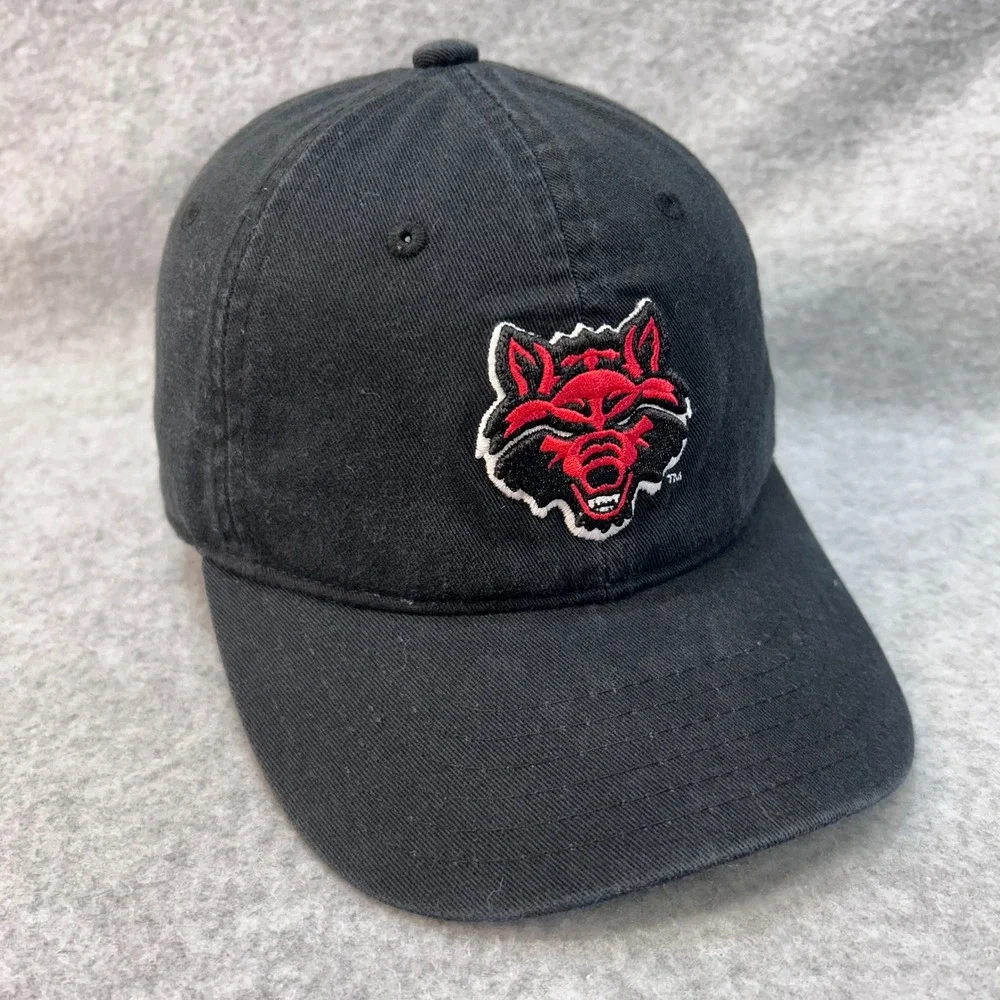 Arkansas State Red Wolves Youth Black The Game Snapback Baseball Hat Youth OSFM
